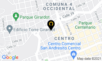 Mapa de Multiservicios Pocholo en Bucaramanga