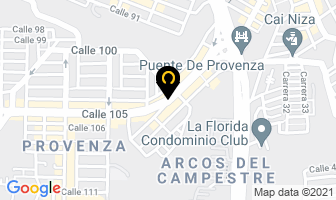 Mapa de Multiservicios Provenza en Bucaramanga