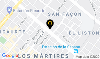 Mapa de Multiservicios Swf en Bogotá D.C