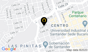 Mapa de Multiservicios Teniel en Bucaramanga
