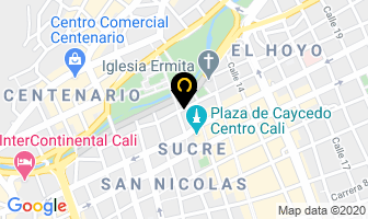 Mapa de Multiservir en Cali