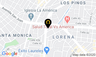 Mapa de Multitecno Online en Medellín