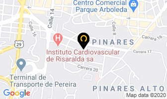 Mapa de Multitienda Punto 5 en Pereira