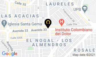 Mapa de Multitoner & Suministros Laureles en Medellín