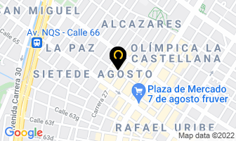 Mapa de Multitoyota en Bogotá D.C