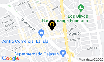 Mapa de Multitronic en Bucaramanga