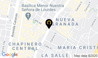 Mapa de Mundial De Ajustes en Bogotá D.C