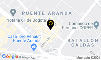Mapa de Mundial De Seguridad en Bogotá D.C