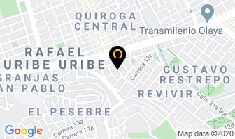 Mapa de Mundial De Sellos en Bogotá D.C