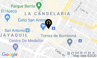 Mapa de Mundial De Servicios en Medellín