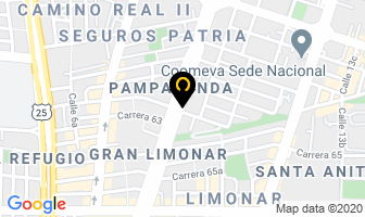 Mapa de Mundo Alarmas en Cali