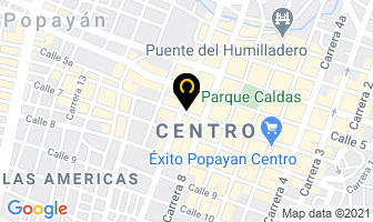Mapa de Mundo Carnaval en Popayán