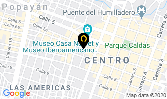 Mapa de Mundo Computadores en Popayán