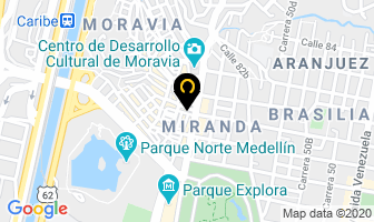 Mapa de Mundo De Código De Barras en Medellín