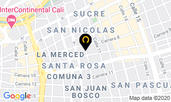 Mapa de Mundo Dekor Ltda. en Cali