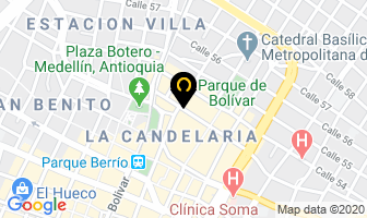 Mapa de Mundo Digital en Medellín