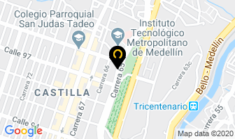 Mapa de Mundo Enchape en Medellín
