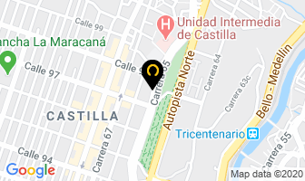 Mapa de Mundo Enchapes en Medellín