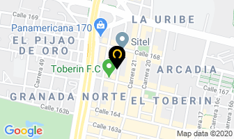 Mapa de Mundo Grama en Bogotá D.C