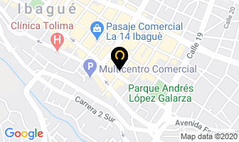 Mapa de Mundo Icopor en Ibagué