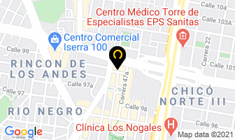 Mapa de Mundo Lector en Bogotá D.C