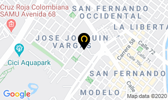 Mapa de Mundo Limpieza Ltda en Bogotá D.C