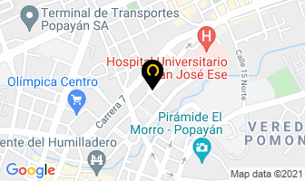 Mapa de Mundo Llaves La Fecha en Popayán