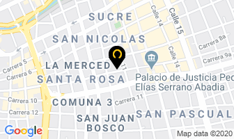 Mapa de Mundo Maquinas en Cali
