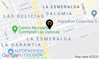 Mapa de Mundo Mascotas en Cali
