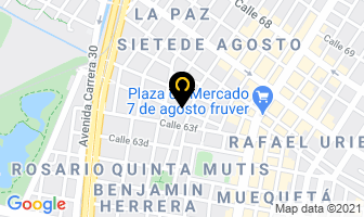Mapa de Mundo Servis Automotriz en Bogotá D.C