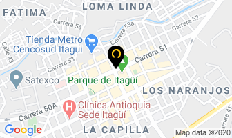 Mapa de Mundo Sonrisas en Itaguí