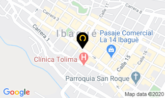 Mapa de Mundo Tiens en Ibagué