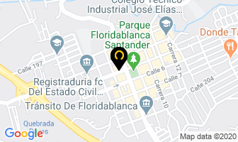 Mapa de Mundo Virtual Intercontable en Floridablanca