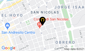 Mapa de Mundos Exhibidos en Cali