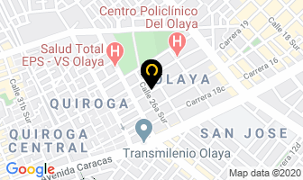 Mapa de Muñecos Y Babuchas Pepos Ltda. en Bogotá D.C