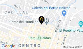 Mapa de Muñoz Barragán Diego en Popayán