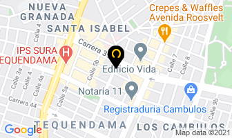 Mapa de Muñoz F. Sonia A. en Cali