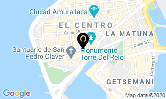 Mapa de Muñoz Francisco Javier en Cartagena