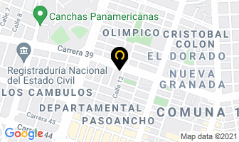 Mapa de Muñoz Pinto Luis Alberto en Cali