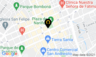 Mapa de Muñoz Ricaurte Bernardo en Pasto