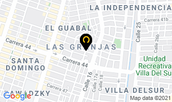 Mapa de Muñoz Riveros Hernán en Cali