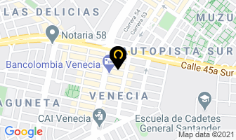 Mapa de Murallas Francisco en Bogotá D.C