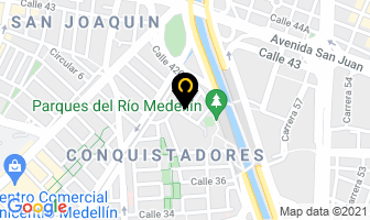 Mapa de Murillo Propiedades en Medellín