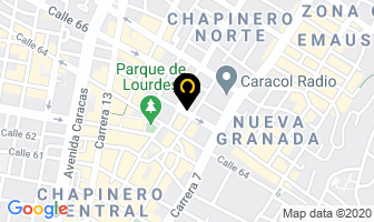 Mapa de Murillo Saldaña Gustavo en Bogotá D.C
