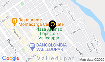 Mapa de Museo Arqueológico Del Cesar en Valledupar