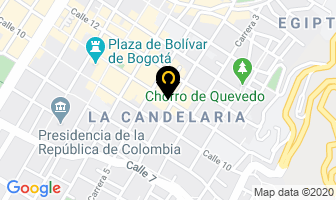 Mapa de Museo Casa De La Moneda. en Bogotá D.C