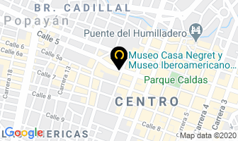Mapa de Museo Casa Negret - Popayán en Popayán