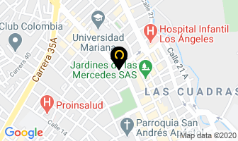 Mapa de Museo Madre Caridad Brader en Pasto
