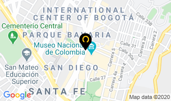 Mapa de Museo Nacional en Bogotá D.C
