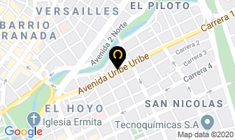 Mapa de Musica Es Comunicaciones en Cali